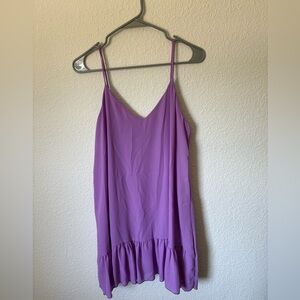 🔴2/$10- Lulus Purple Spaghetti Strap Dress
